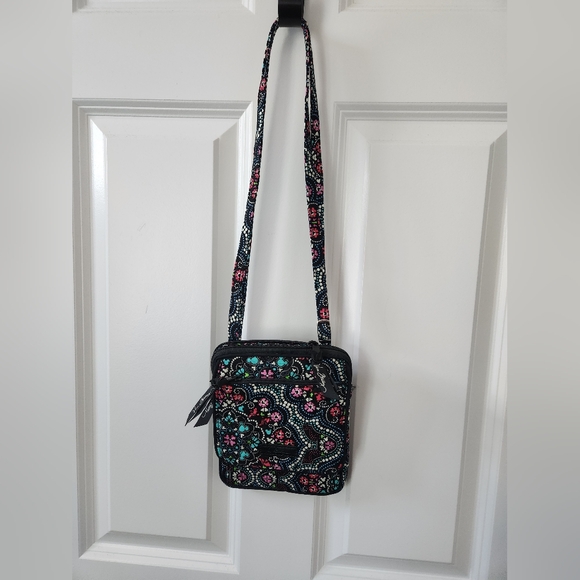 Vera Bradley Mickey and Minnie Medallions Mini Hipster - Picture 8 of 9